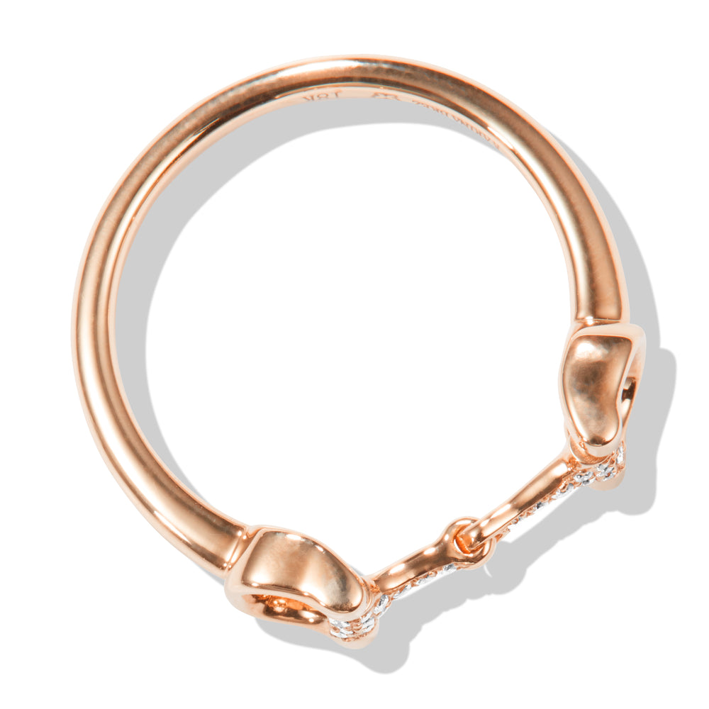 Bit of LUV™ Diamond Ring Rose Gold