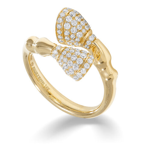 Huggable Hooves®™ Pave Diamond Ring