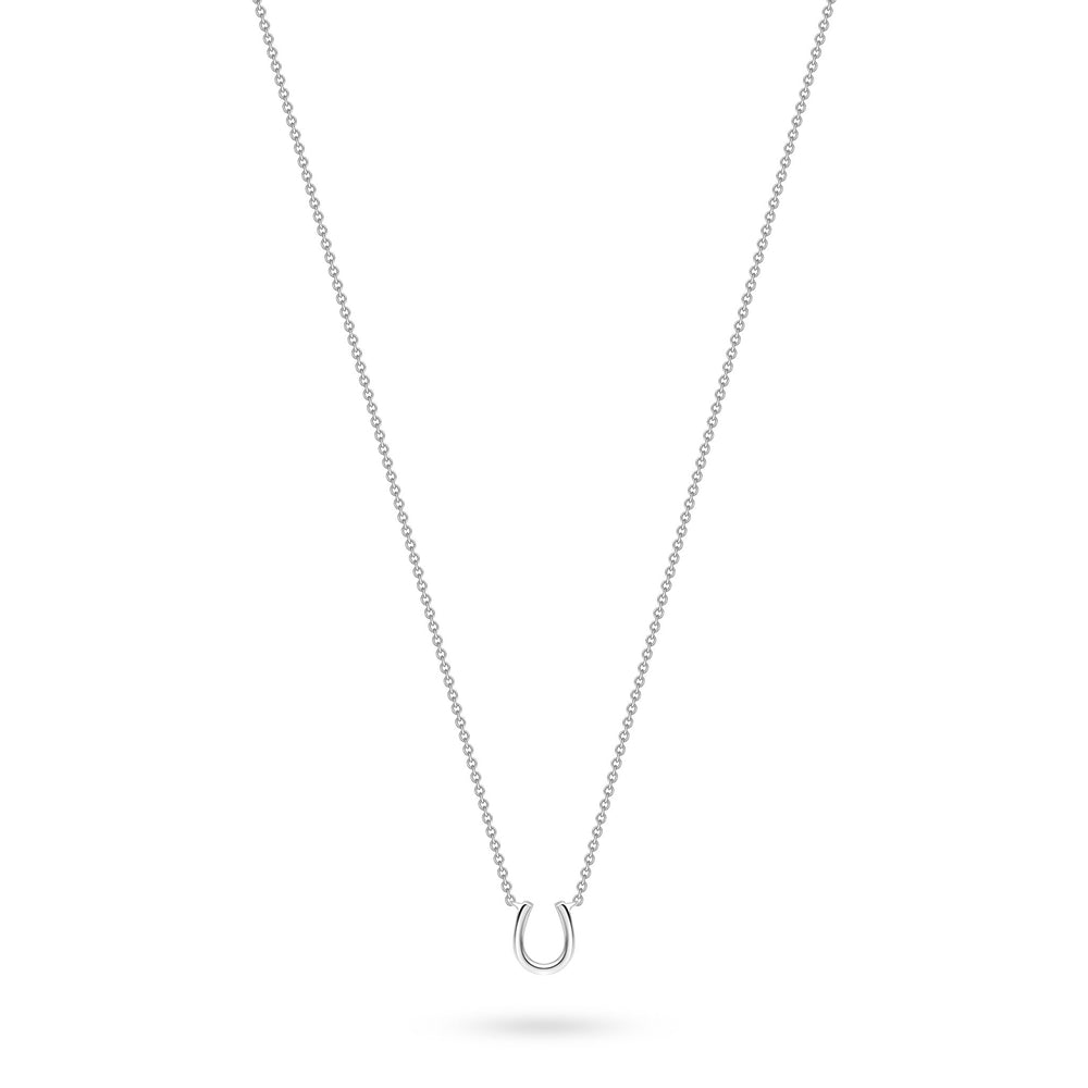 Mini Plain Horseshoe Necklace