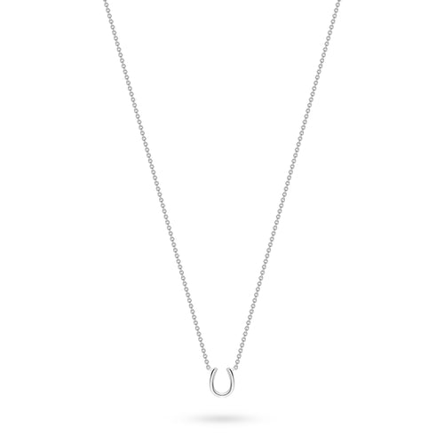 Mini Plain Horseshoe Necklace