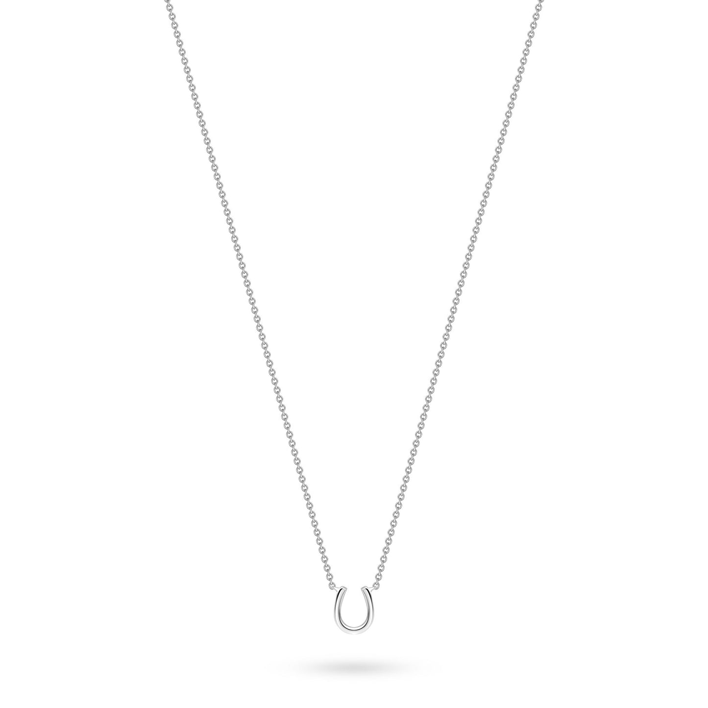 Mini Plain Horseshoe Necklace