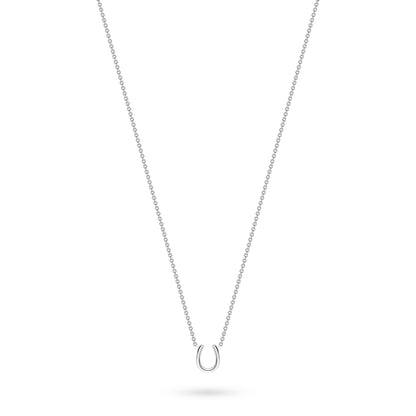 Mini Plain Horseshoe Necklace