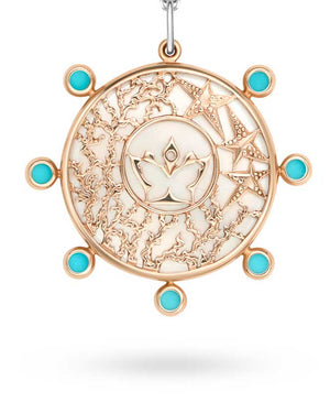 Horsea ™ - Under the Sea Mother of Pearl Pendant