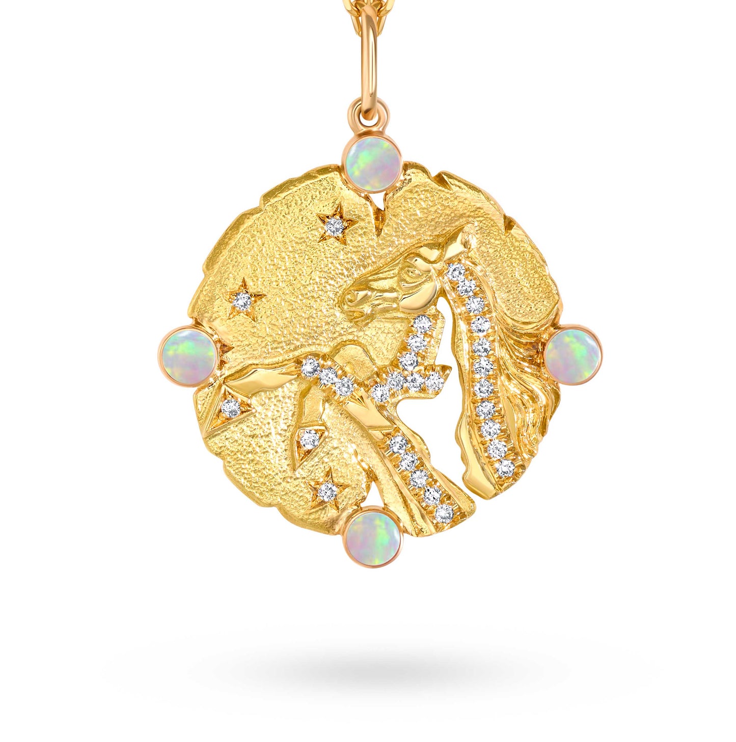 Horsea ™ - Opal Night Star Pendant