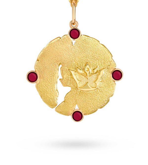 Horsea ™ - Ruby Night Star Pendant