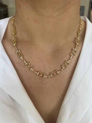 Bit of LUV™ 19 Necklace Yellow Gold