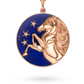 Horsea ™ - Lapis Night Star Enchanted Pendant