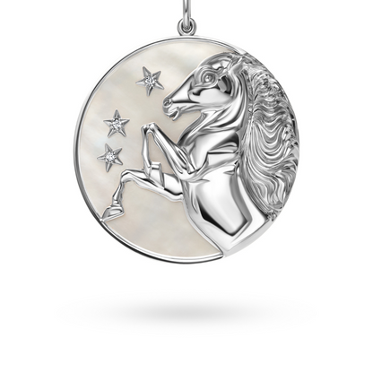 Horsea ™ - Mother of Pearl Enchanted Night Stars Pendant