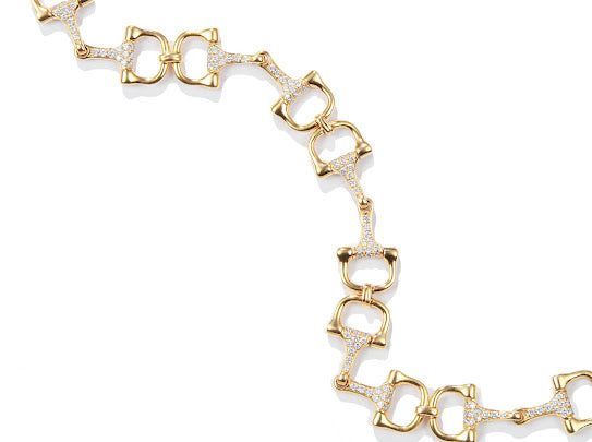 Gold Two Initial Bracelet – Topaz & Ruby