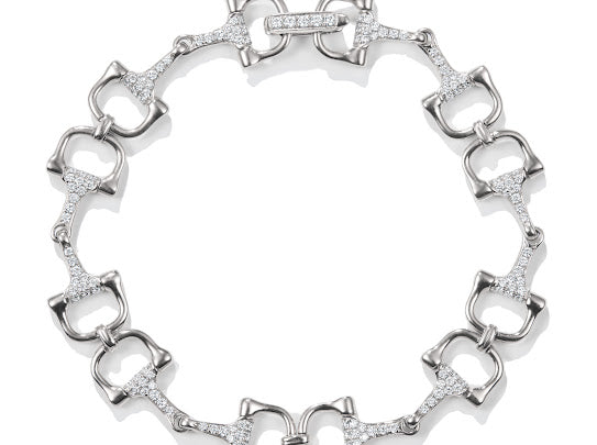 Bit of LUV™ Bracelet White Gold