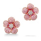 Leilani Pink Sapphire and Diamond Earrings by Karina Brez