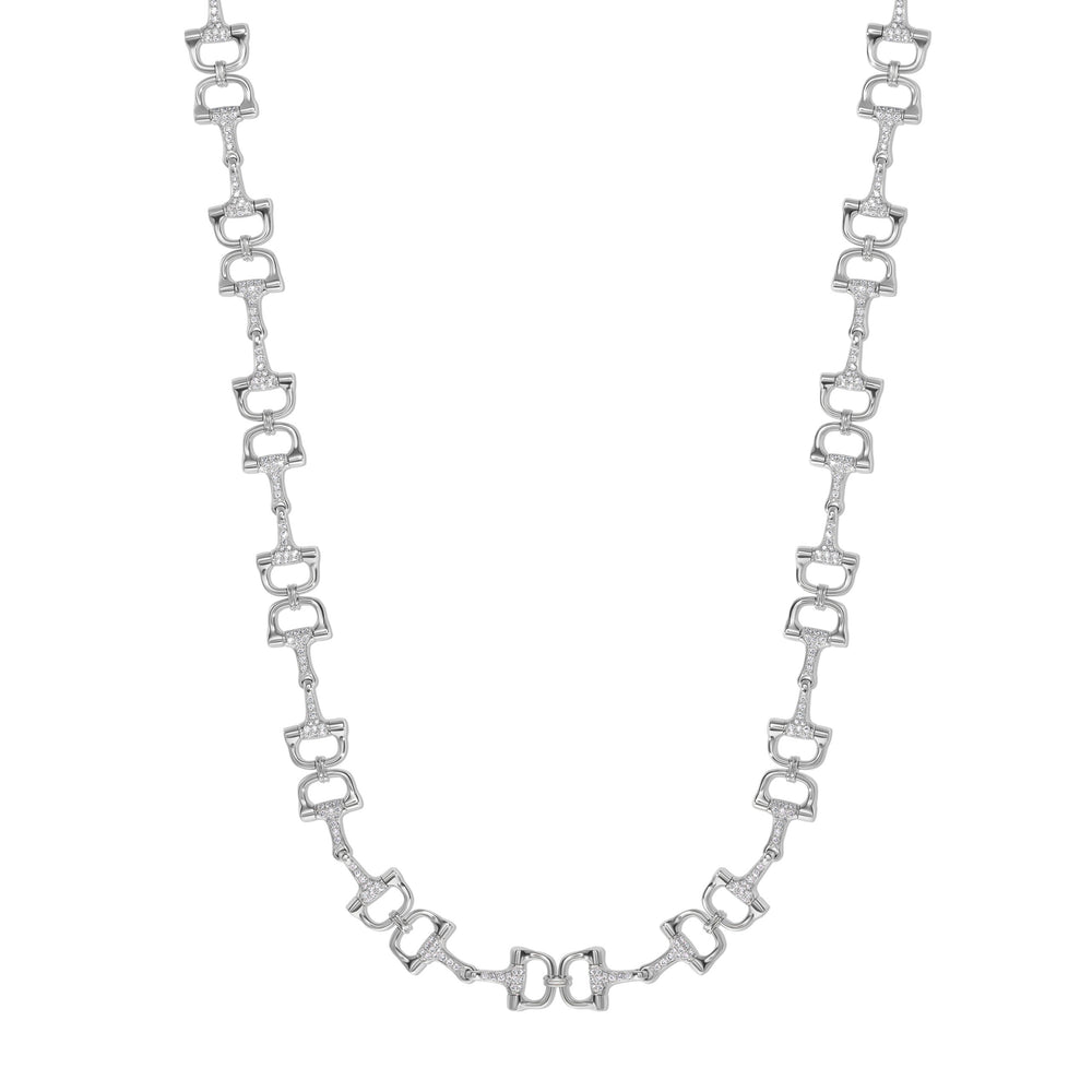 Bit of LUV™ 19 Necklace White Gold