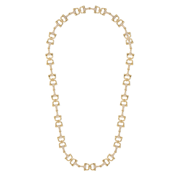 Bit of LUV™ 19 Necklace Yellow Gold