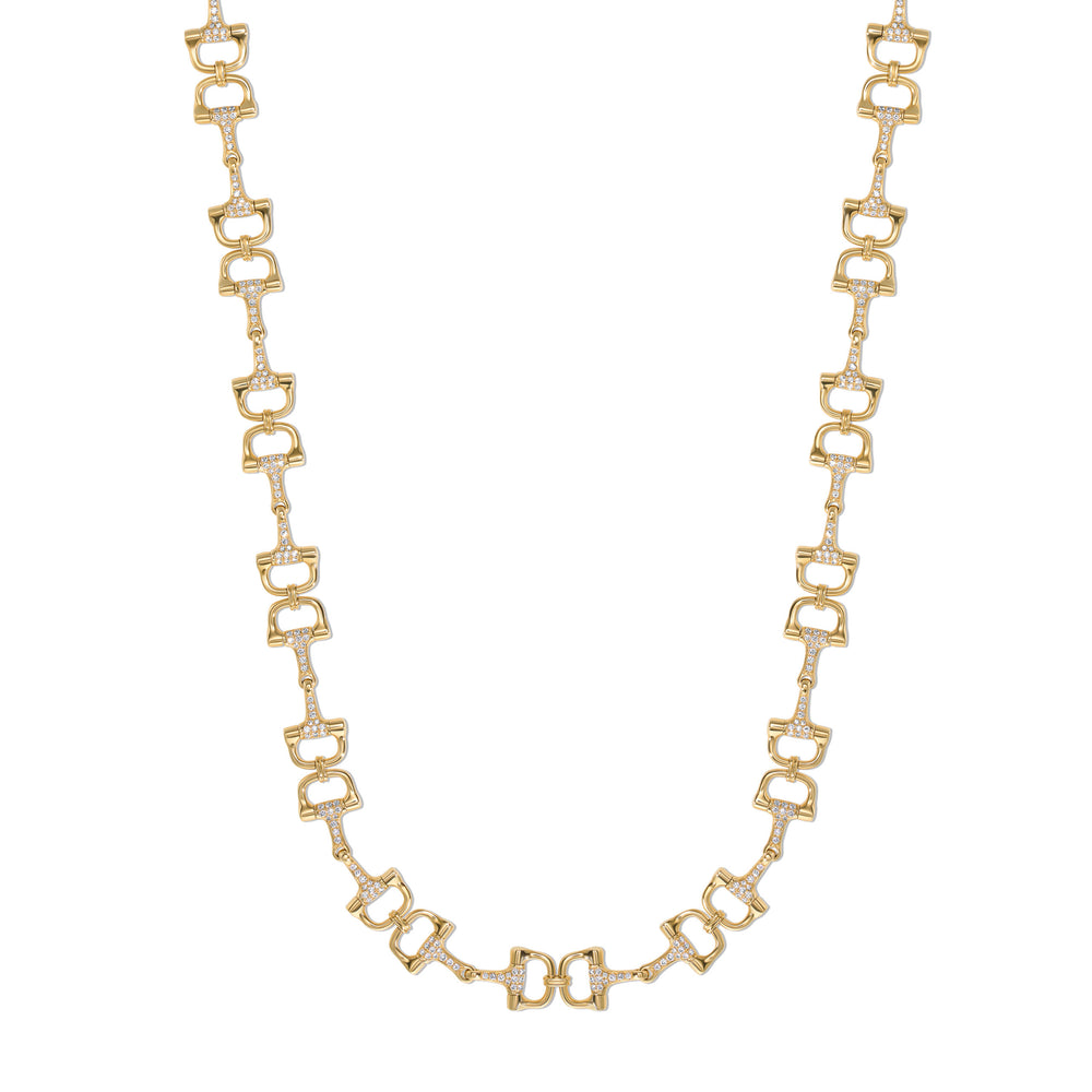 Bit of LUV™ 19 Necklace Yellow Gold